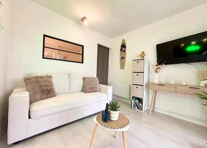 Apartman Surfing T2 Acces Prive, Parking, Wifi Dune *